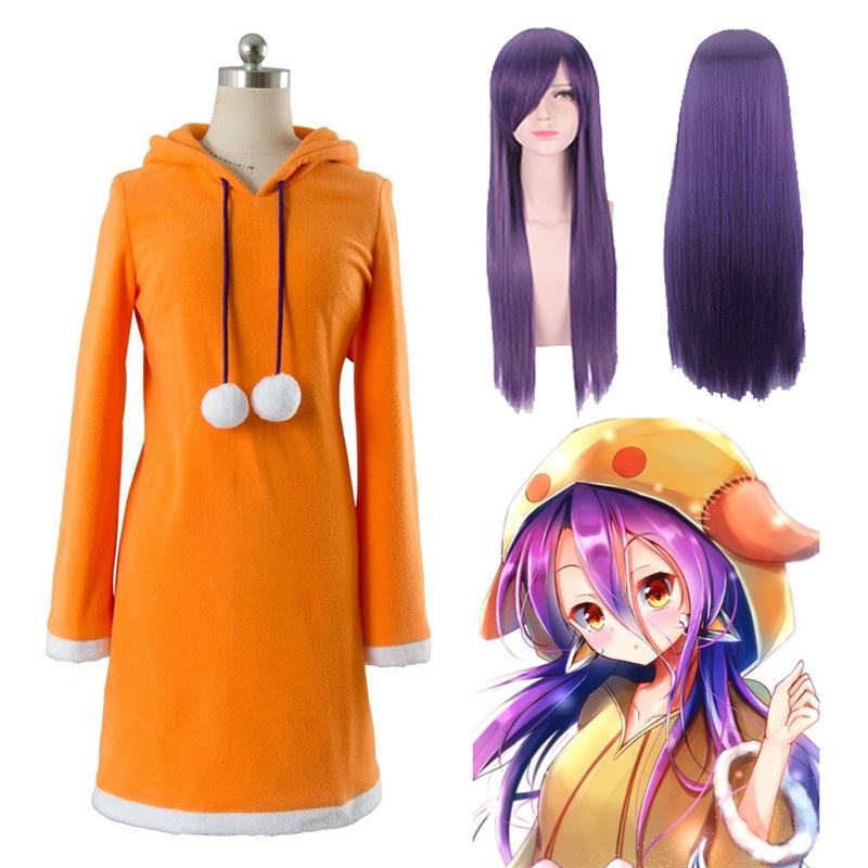 Stunning Anime No Game No Life Zero Shuvi Dola Dress Hoodies Cosplay Costume For Fans