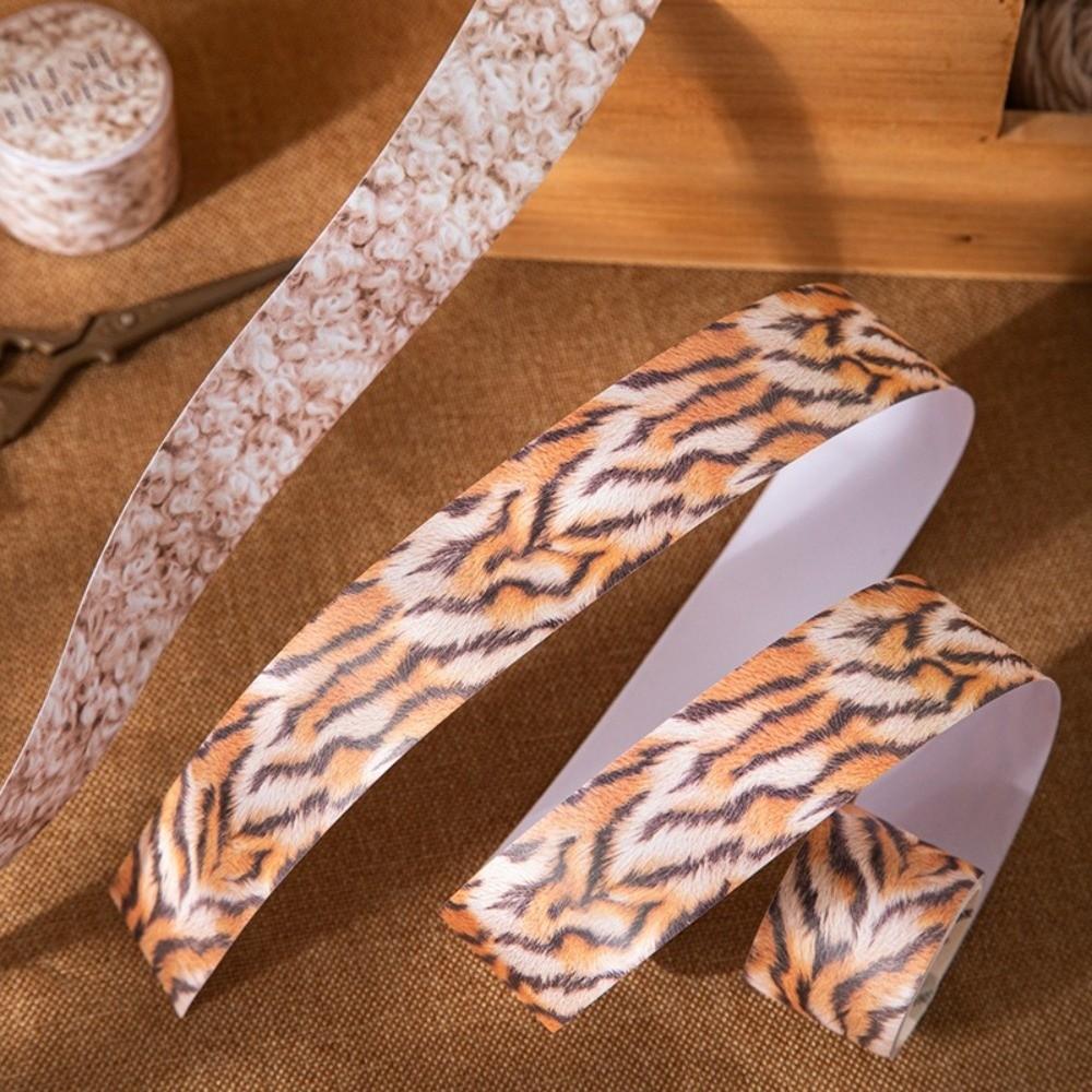Fluffy Texture Washi Tape Collage Scrapbooking Stationery Stationery Decoration