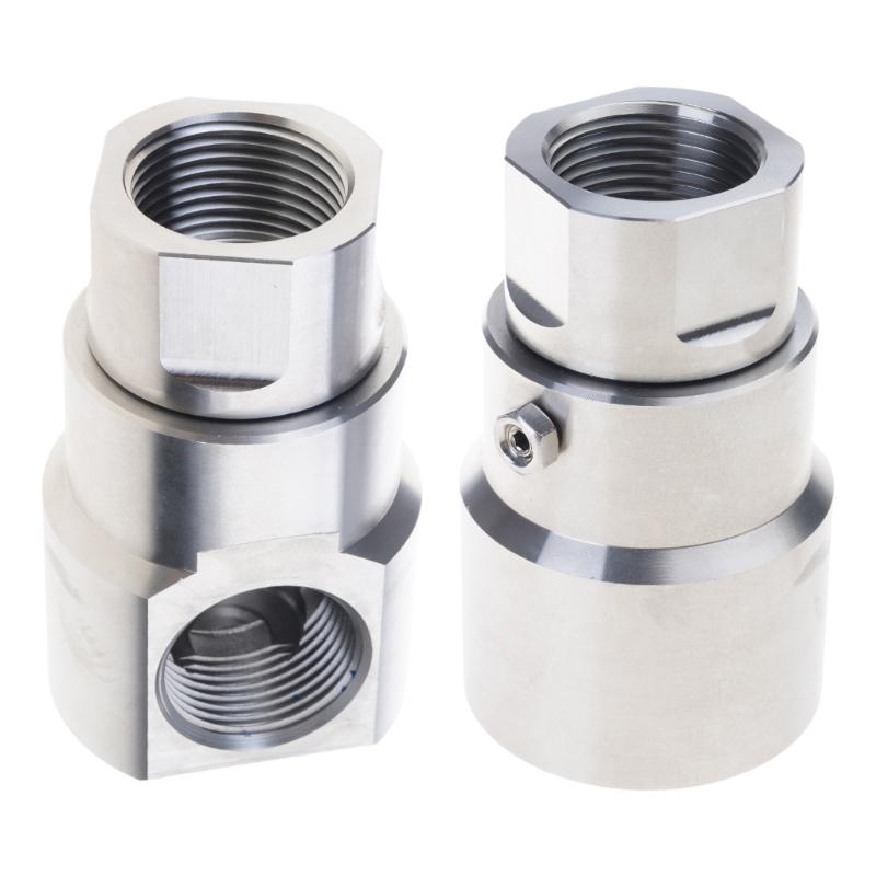 Stainless Steel 1Inch Swivel Joint Steel Hose Reel Swivel Hose Reel Connectors for Industrial Use Easy To Install