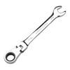 Ratcheting Combination Wrench Spanner 180-Degree Variable Angle Design Rust-resistant Quick Manual Ratchet Wrench
