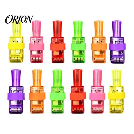 Christmas Stocking Stuffers 12 Pcs Halloween Finger Projector Lights, Mini Colorful LED Lights Pattern Projection Ring for Kids, Goodie Bag Stuffers,