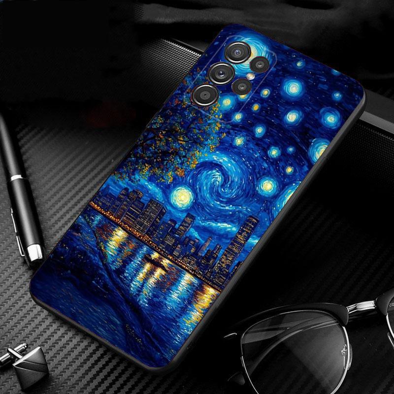 

Phone Case For Samsung Galaxy S26 S25 S24 S23 S22 Ultra S23 S22 S25 Plus S24 FE S26Edge Star Night Scenery S26