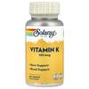 Solaray Vitamin K 100mcg, 100 Tablets
