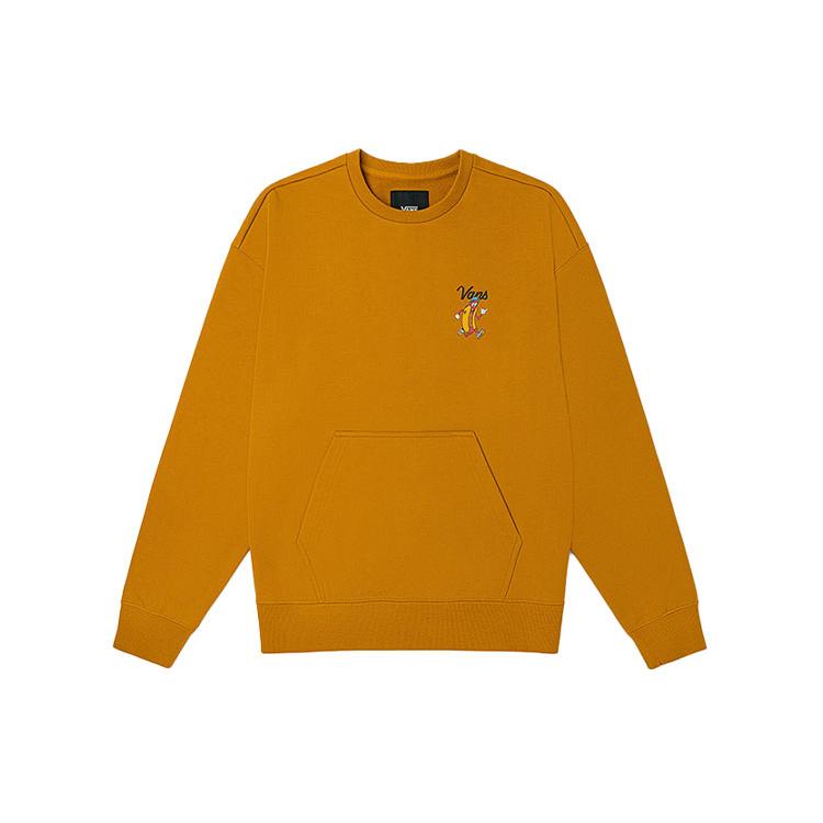 Vans Sweatshirts Unisex Yellow Crew Neck Moderate VN0A5H749Y3