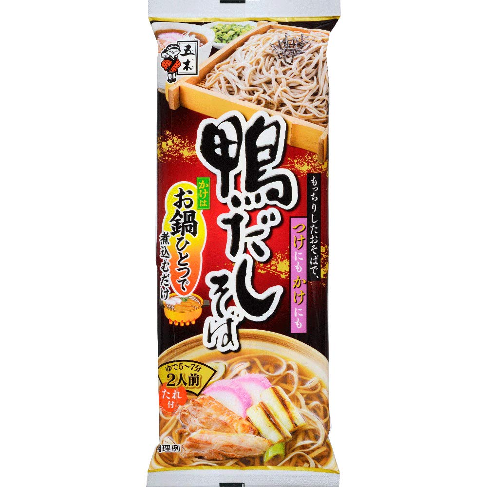 Itsuki Foods Duck Broth Soba Noodles 228g X 6 Packs