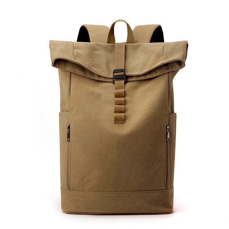 

Однотонный рюкзак мужской дорожный рюкзак для альпинизма на открытом воздухе большой емкости компьютерный рюкзак кофейный