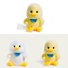 Cute Bow Duck Plush Toy With Short Pile Fabric For Kids And Giftgiving