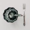 ZISIZ Light Luxury Vintage Forged Lotus Soup Spoon