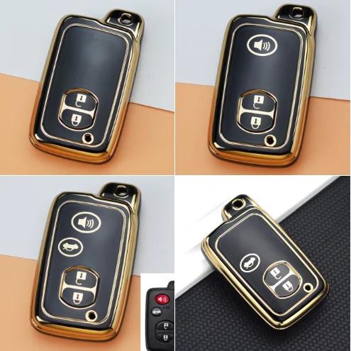 Tpu Key Case Cover For Toyota Camry Prius Land Cruiser Prado 150 Crown For Subaru Foreste Xv Car Holder