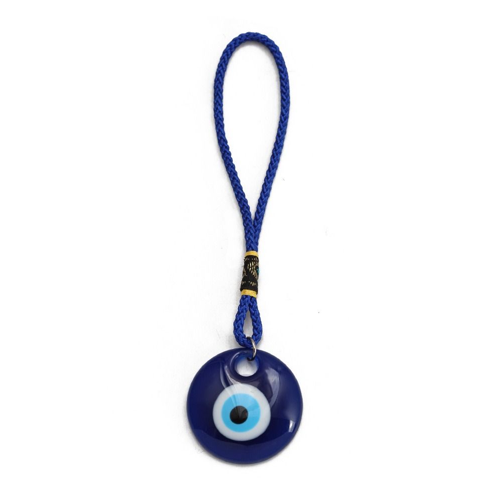 Blue Eye Lucky Eye Keychain Glass Bead Car Hanging Charm Car Jewelry Lucky Eye Pendant Bag Charms