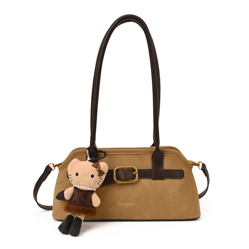 

French niche design tote bag women s 2025 new shoulder underarm bag high-end fashion versatile handbag