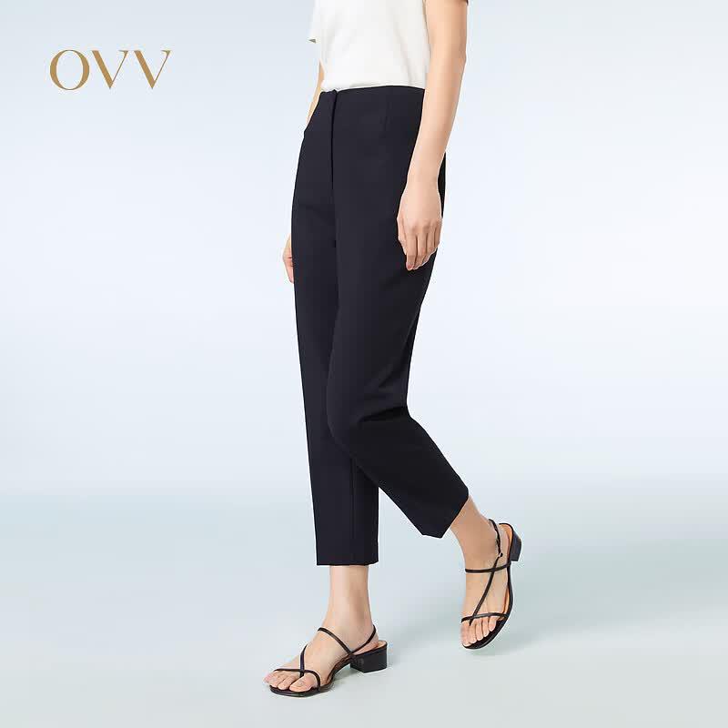 OVV Women s Slim Fit Cropped Pants S