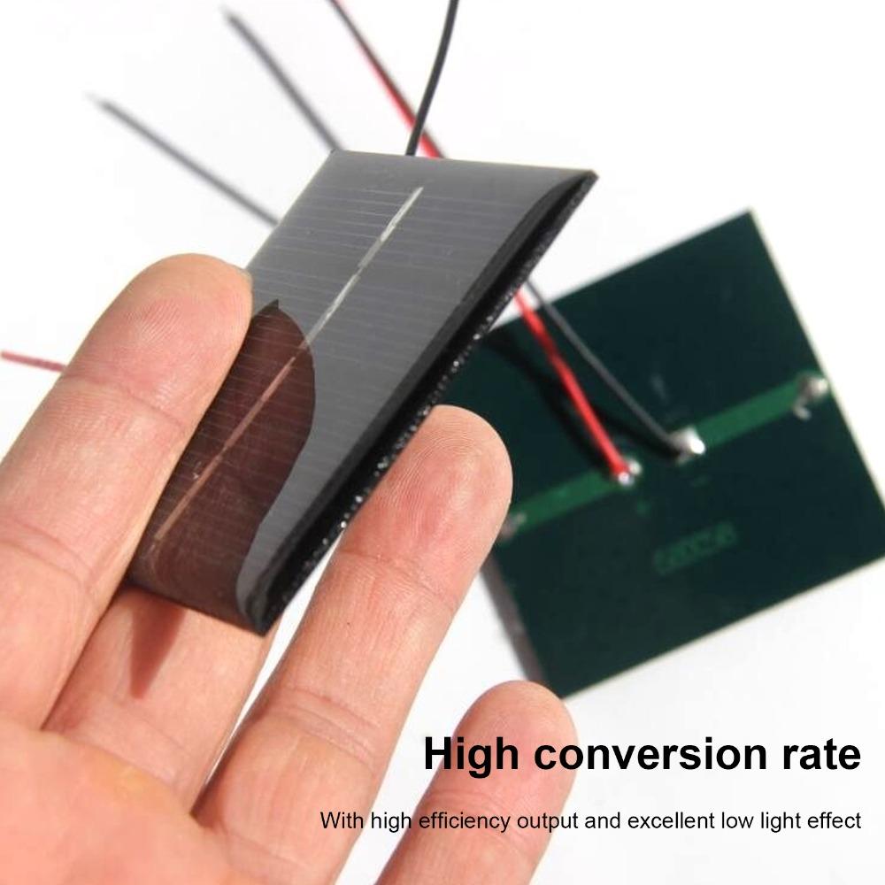 3 Pcs Polysilicon Solar Panel Cells Mini DIY Solar Panel Durable Solar Panel  DIY Battery Projects