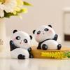 Lovely Simple Cute Panda Tabletop Decorative Figurines Computer Desk Office Decoration Ornaments Home Modern Docor Gift