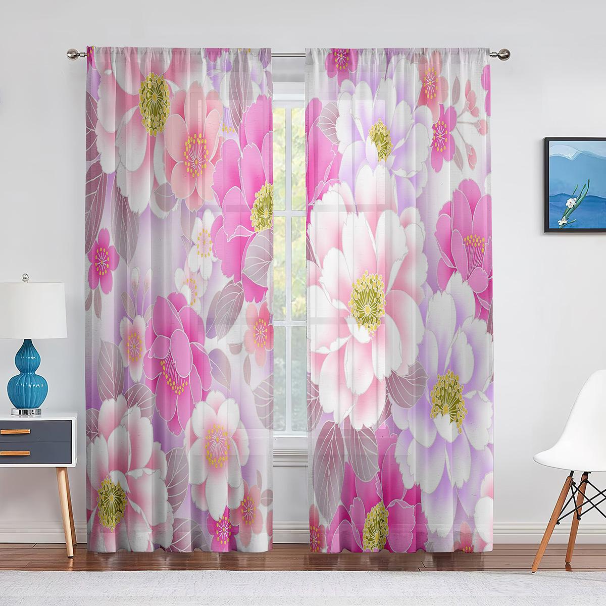 Романтическая роза с цветочным принтом — фото 5