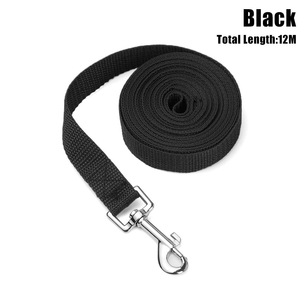 Colorful Nylon Belt Flexible Dogs Cats Traction Rope Walking Training Dog Leash Lead Strap