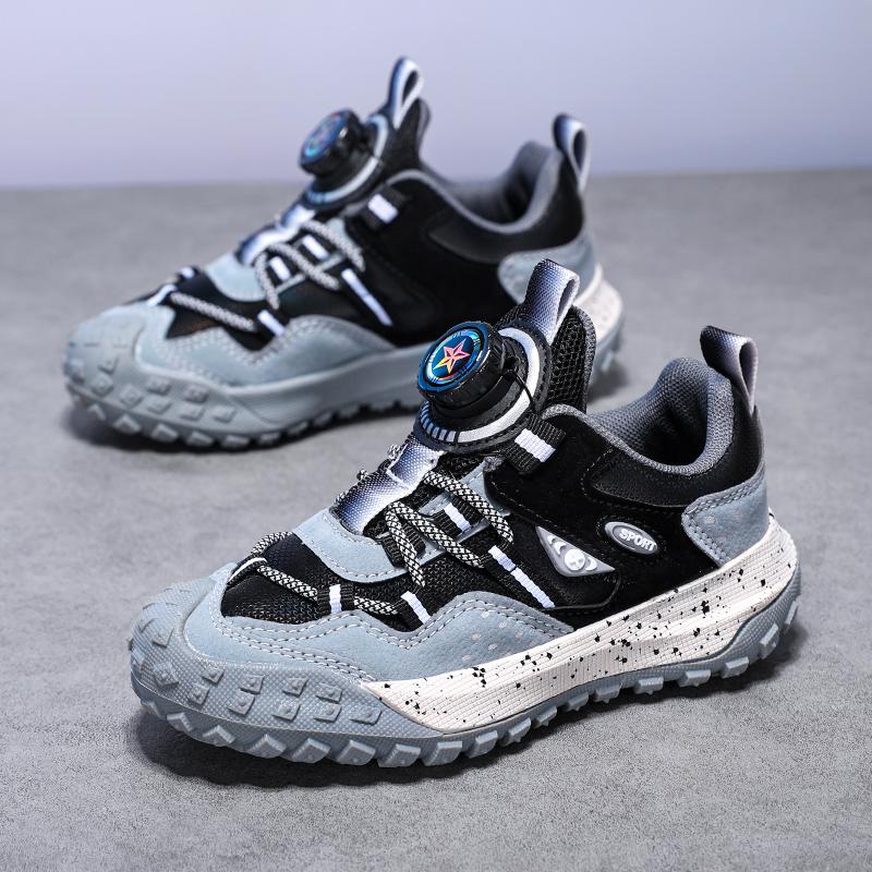 

Children s Casual Shoes Rubber Wear-resistant Outsole Running Shoes Trendy Comfortable Convenient Sports Shoes for Kids EU38