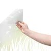 Monochrome Dandelion Electrostatic Privacy Window Film