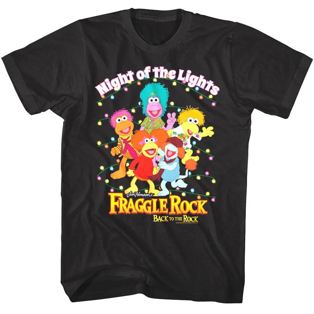 Fraggle Rock Night of the Lights Men s T Shirt S