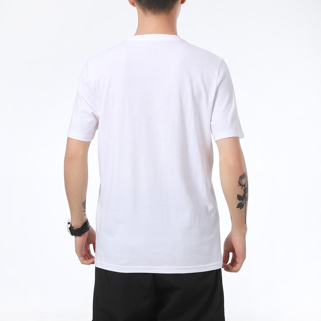 Puma Color Block Logo Printed Sports Round Neck Short Sleeve T-Shirt Men Tops White 845864-52