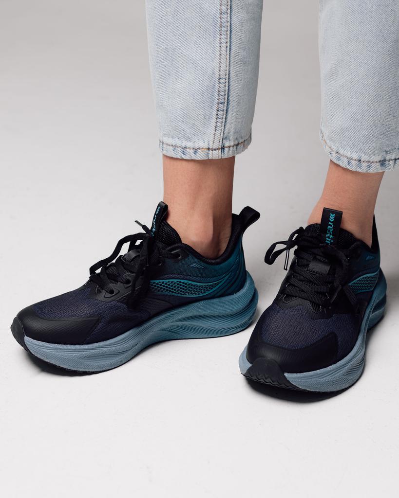 Кроссовки женские Restime 25446 36 бирюзовый текстиль