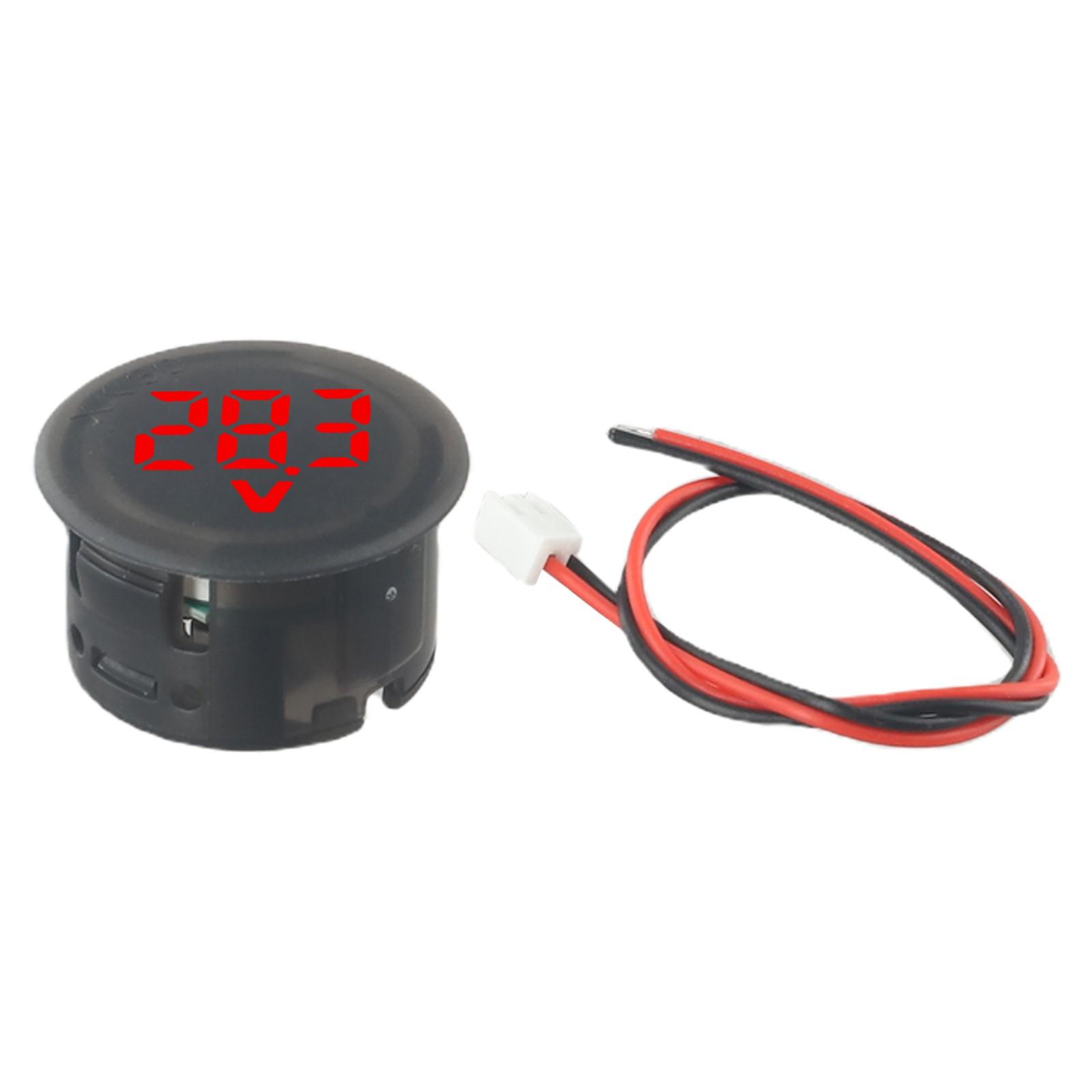 

LED Voltmeter LED Voltmeter Mini Size Small Size 100K Ohms червоний