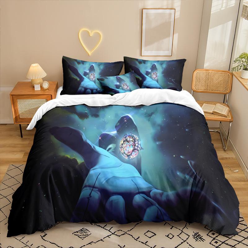 

Анимационный Сериал 3D Цифровая Печать Комплект Постельного Белья из Трех Предметов Простыня Пододеяльник 90 * 200 two-piece set