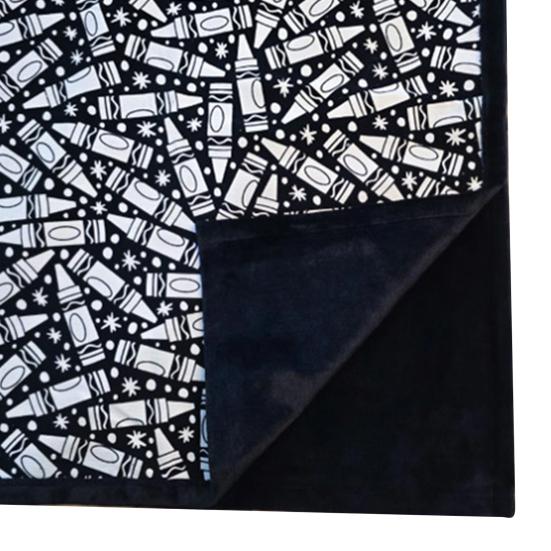 DIY Coloring Blanket Washable Coloring Craft Blanket Color Your Own Blanket Reusable Personalized Art Project