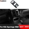 Car Armrest Box Rear Air Condition Vent Outlet Cover Trim For KIA Sportage NQ5    2024 2025 Interior Accessories