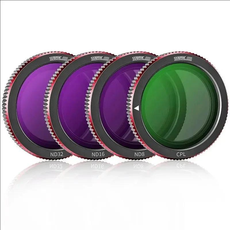 DJI Neo Optische Glasfilter für CPL/UV/ND8/ND16/ND32, Leichtes Objektivfilter-Set für Luftaufnahmen Drohnenzubehör