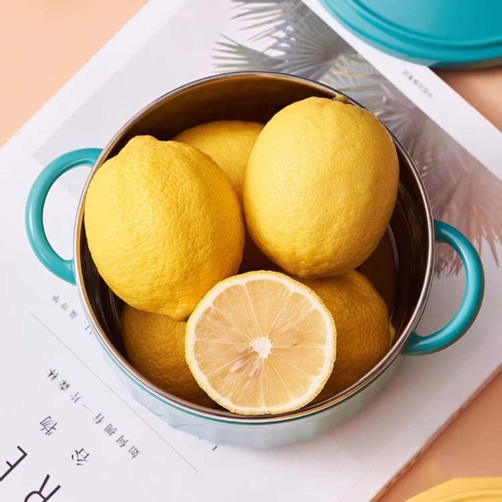 Heat-Insulated Double-ear Noodles Bowl Large Capacity Soup Mug Durable Ramen Bowl Travel Use