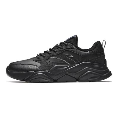 Starry Night Comfortable Fleece Durable Lightweight Warm Low-Top Casual Shoes Men Sneaker Black 912448821-7