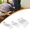 Turtle Basking Platform Reptile Habitat Accessory Easy Installation Ramp Wharf Reptile Basking Dock for Frog Amphibians Aquarium