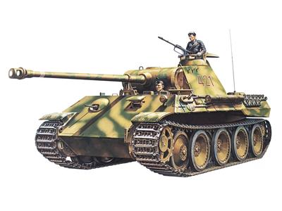 Tamiya Military Miniature Series Bundeswehr Panther Mittlerer Panzer Plastikmodell 35065 1/35 Nr.65
