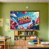 Celebration Backdrop Fun Party Decoration Birthday Banner Balloon Gift Display For Event Celebration Fun Atmosphere