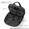 KLON Matte Coated Rucksack - Wav Black, a Lightweight, Waterproof, Slim Business Backpack for Men and Women, Perfect for Commuting or Office Wear.