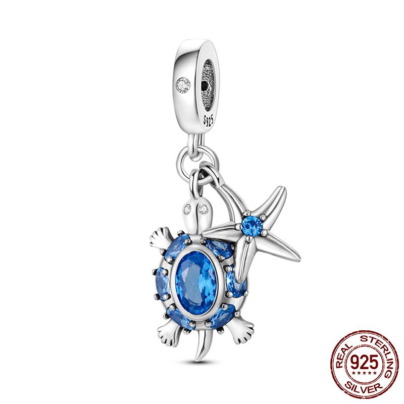 copper Star Shape Moon Butterfly Starfish Turtle Travel Bead Charms Charm Compatible With Authentic Charmhub Bracelets copper Jewellery
