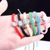 Saint Benedict Exorcism Adjustable Multicolor Woven Bracelet