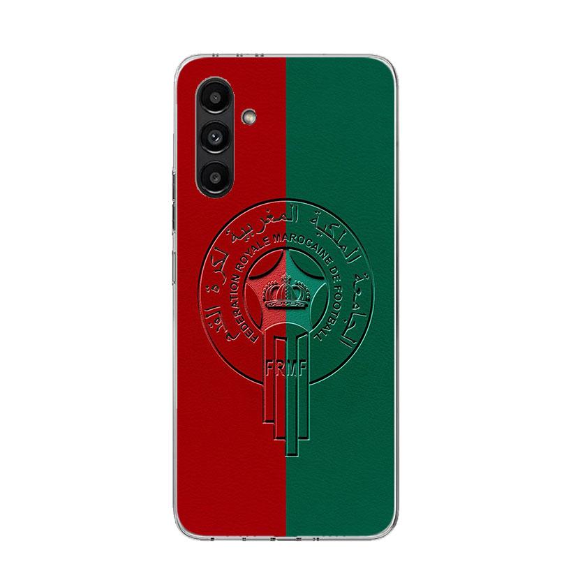 Morocco Flag Phone Case For Samsung Galaxy A16 A26 A36 A56 A15 A14 A13 A55 A54 A53 A35 A34 A33 A25 A24 A23 A05S A04S A03S