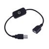 USB LED Light Strip with Touch Dimmer - 5V Monochrome