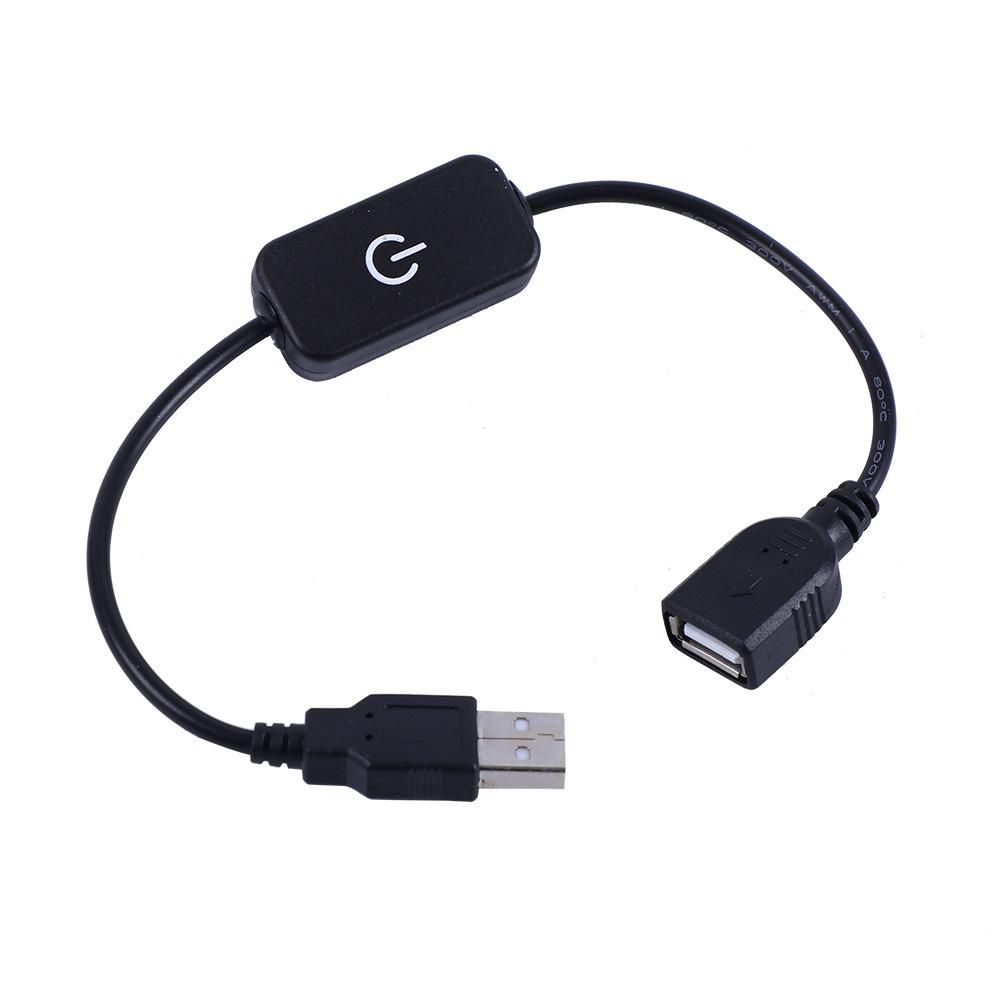 USB LED Light Strip with Touch Dimmer - 5V Monochrome