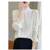 Women S Half Turtleneck Long Sleeve Pullover Top For Commute Casual Wear