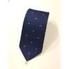 Logo Pattern All Over Navy Tie Dmf1acf1221n1
