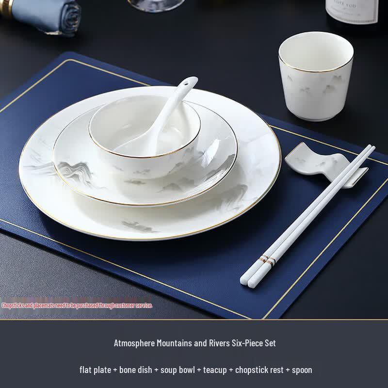 Shengxinhui Ceramic Dinner Plate for Hotels
