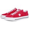 Converse One Star Ox Pink Trendy Versatile Breathable Lightweight Low-top Canvas Shoes Unisex Red