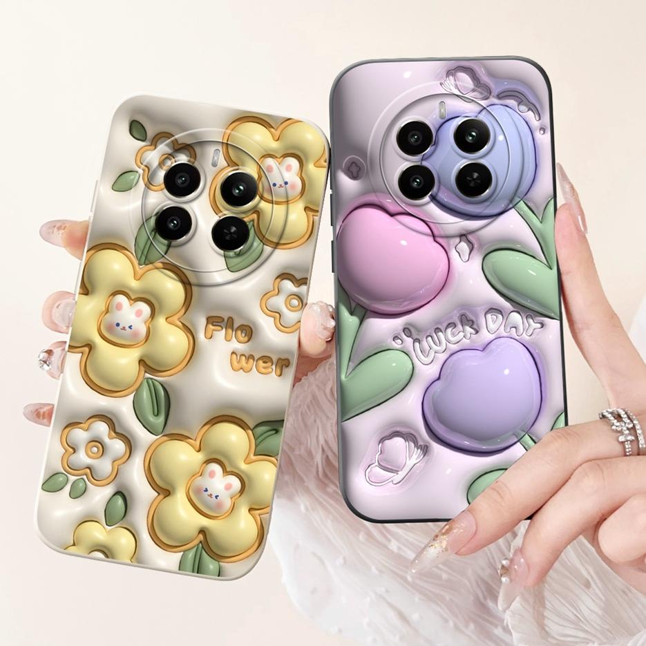 For Realme 12 Pro Plus Case RMX3840 Luxury Candy Painted Cover Soft TPU Phone Case For Realme 12 Plus Realme12 Pro + Fundas Capa
