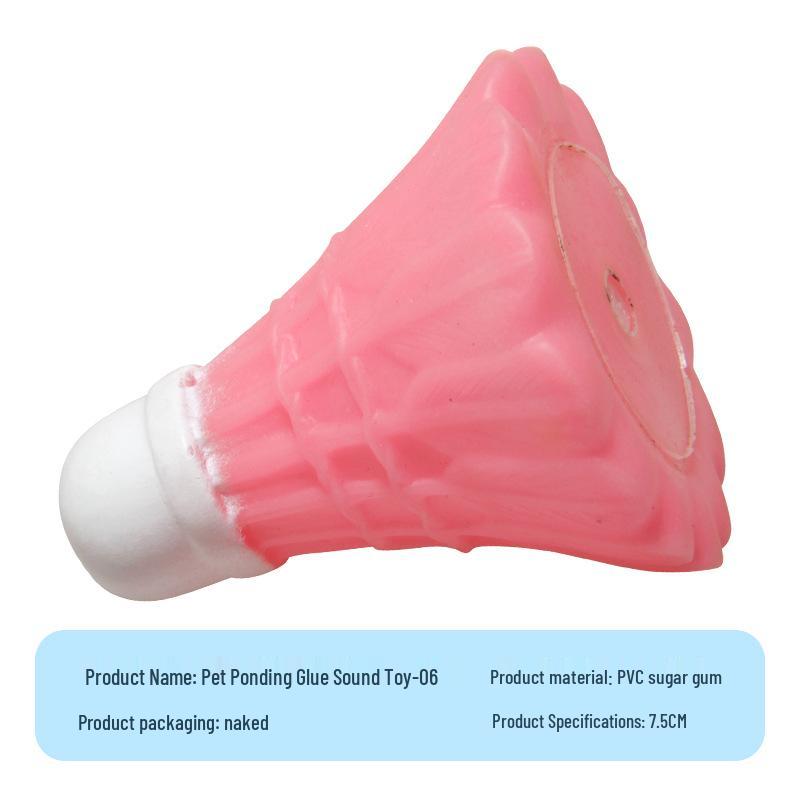 Vinyl Simulation Toy Ball for Small and Medium Dogs - Sounding Pet Ball