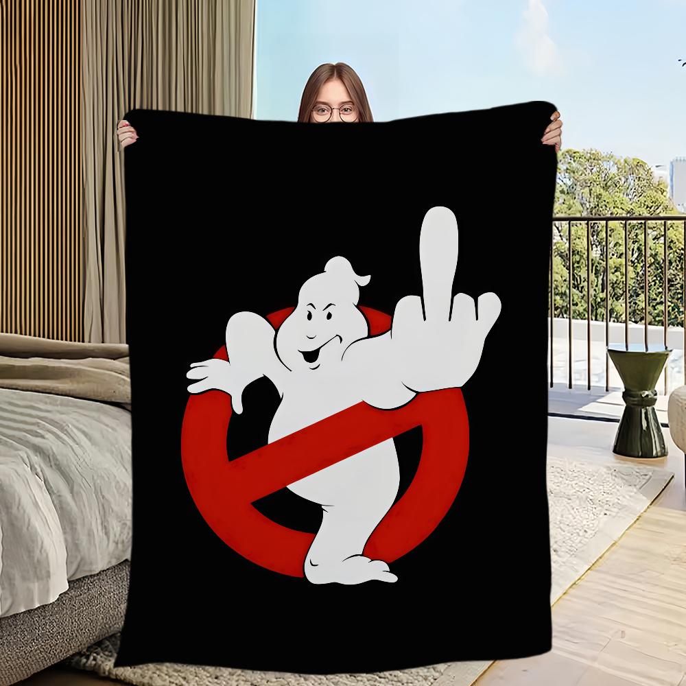 Classic Movies G-Ghostbusters Blanket For Sofa Room Microfiber Bedding Blanket office Travel Gift Home