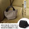 VITAFELICE Genuine Leather Handbag for 3-Space Women, Inb-10194z (Purple)