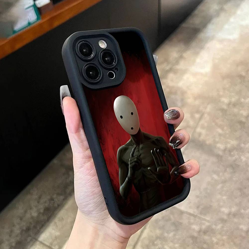 P-Pathologic 2 Case For iPhone 11,12,13,14,15,16,17,Max,Pro,Plus,Air,Mini Lens Protective Black Soft Shell iPhone 16 ProMax